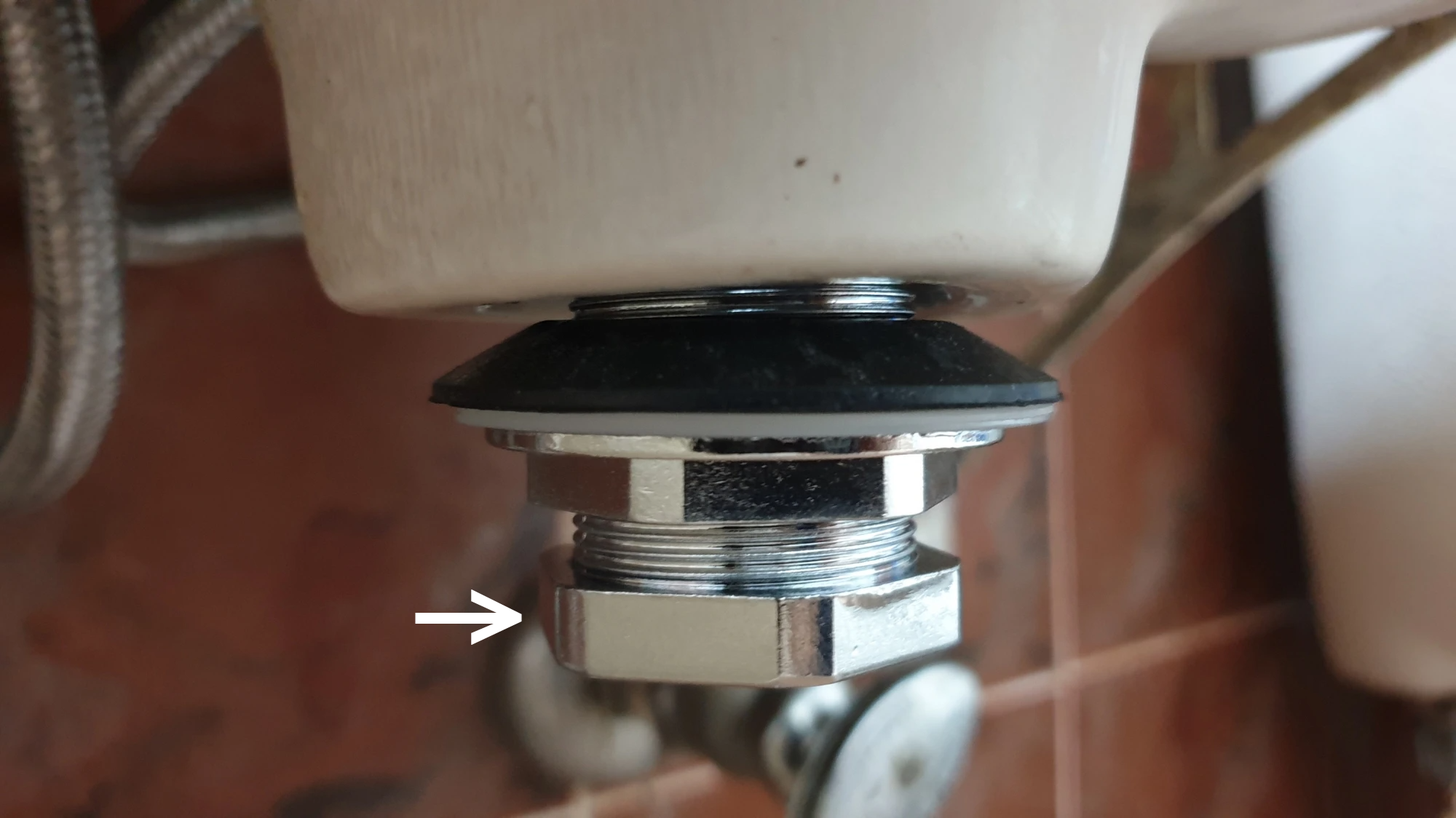 폽업 마개 패킹 방향