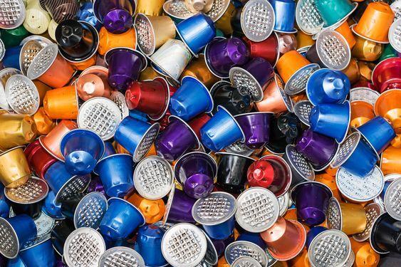 사용 후 커피캡슐