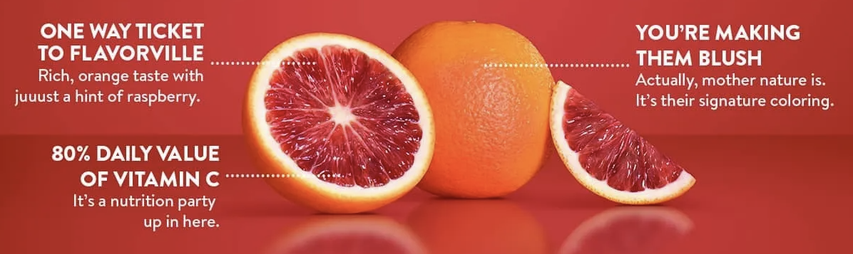 모로오렌지 영양성분 설명 이미지