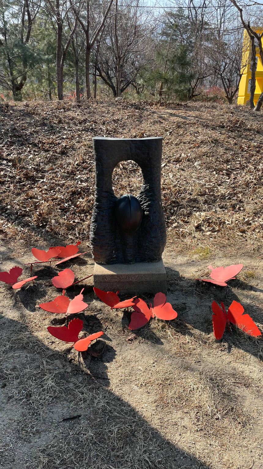 속초 바우지움 조각미술관 조각품3