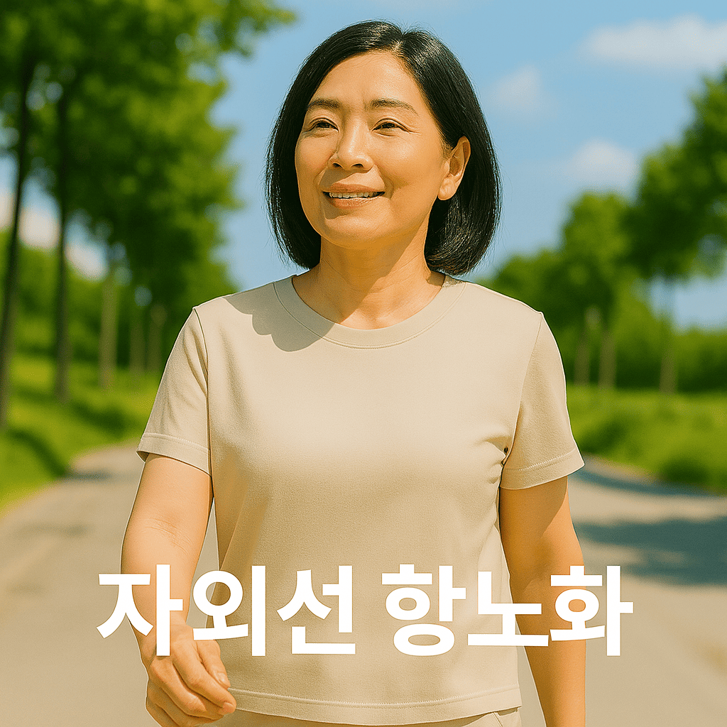 자외선과 노화 누적