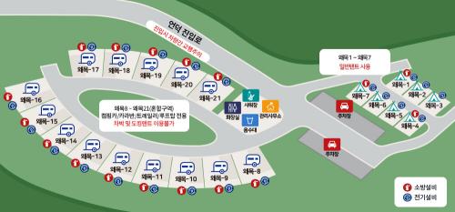 충남-당진-왜목오토캠핑장-배치도