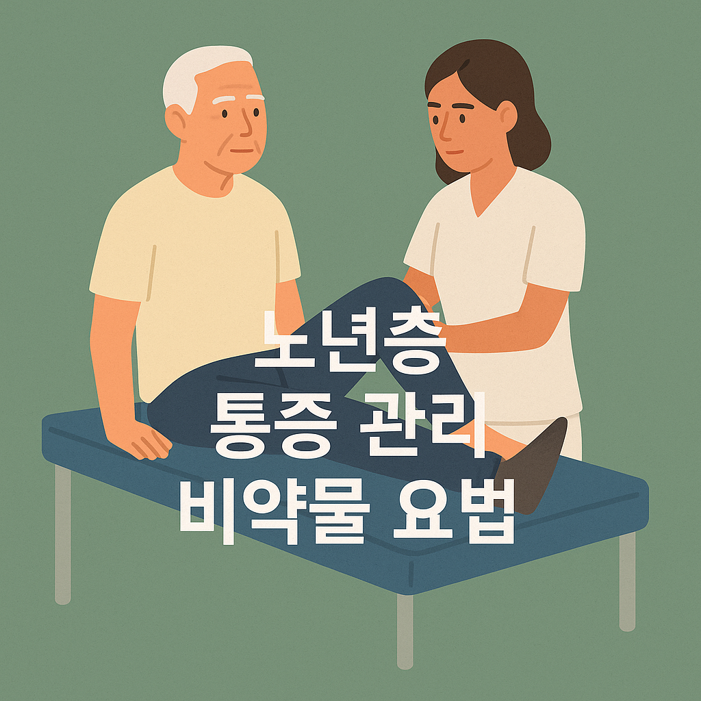 “약 없이 통증 잡는다!” 노년층 비약물 치료 완전정복