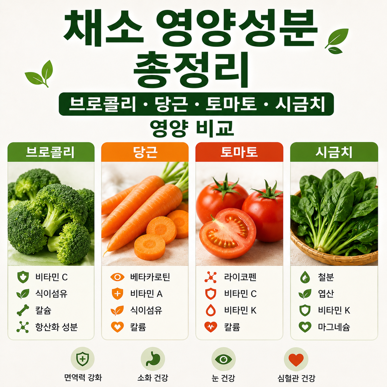 채소 영양성분