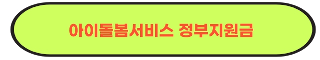 아이돌봄서비스 정부지원금
