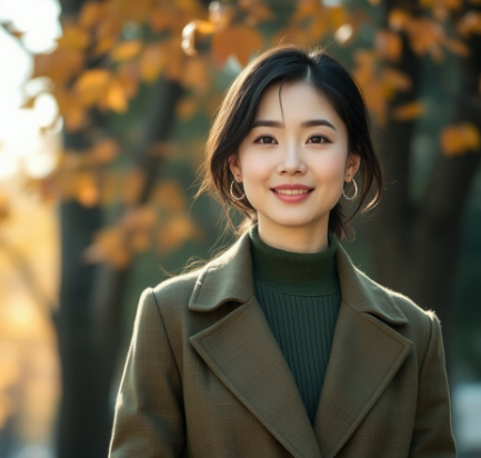 송혜교2025가을 올리브그린그림