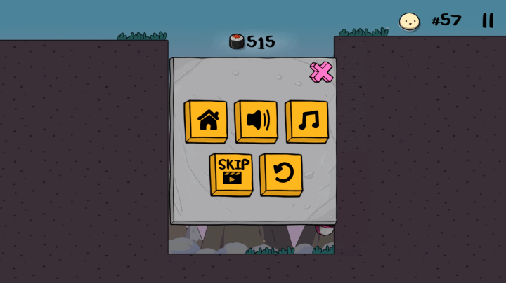 걸레머리대쉬-웹게임-종료-화면