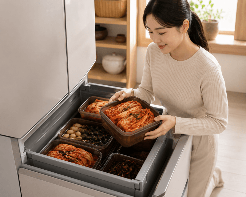한국 냉장고 문화