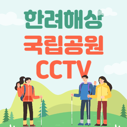 한려해상국립공원 각산 CCTV