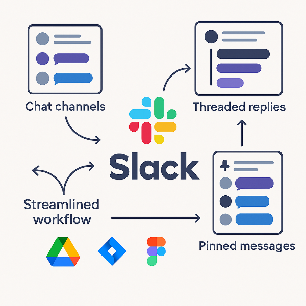 슬랙(Slack) 기본 사용법 사진