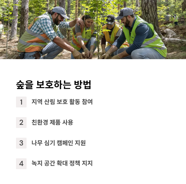 숲을-보호하는-방법