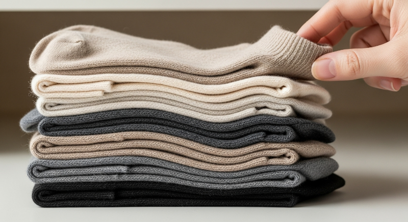 양말 선택 및 관리