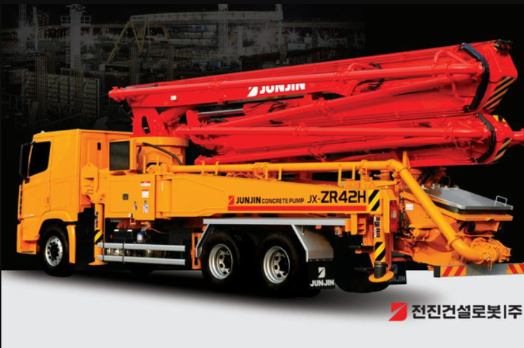 전진건설로봇 펌프카