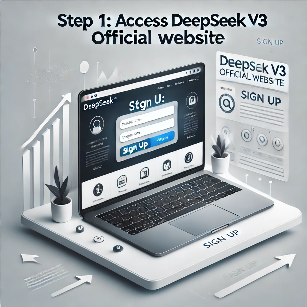 DeepSeek V3 무료 계정 생성 - 공식 홈페이지 접속 단계