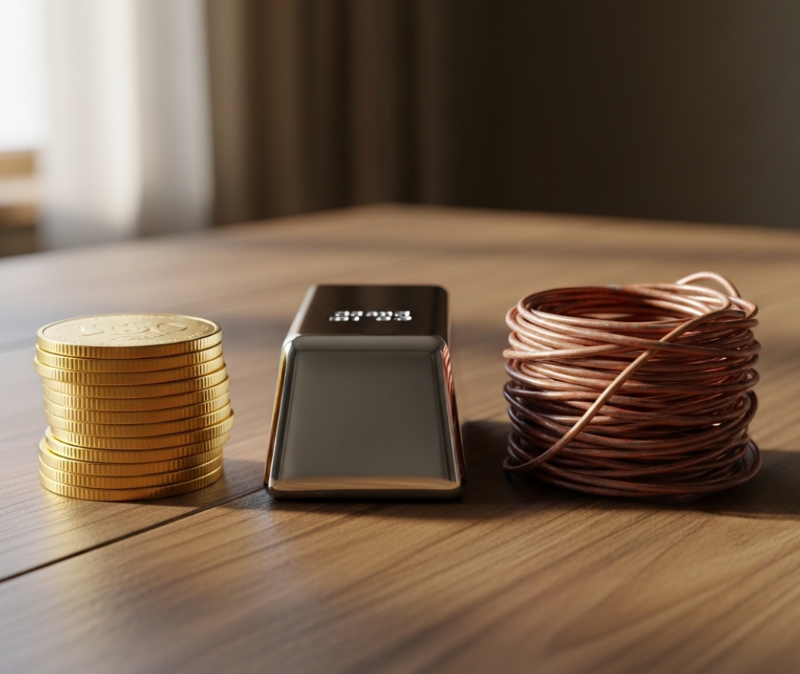 금, 은, 구리를 다 똑같이 생각하는 실수