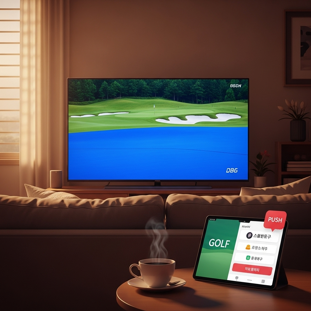  골프 중계 어디서 볼까? TV 모바일 OTT 시청 방법 총정리