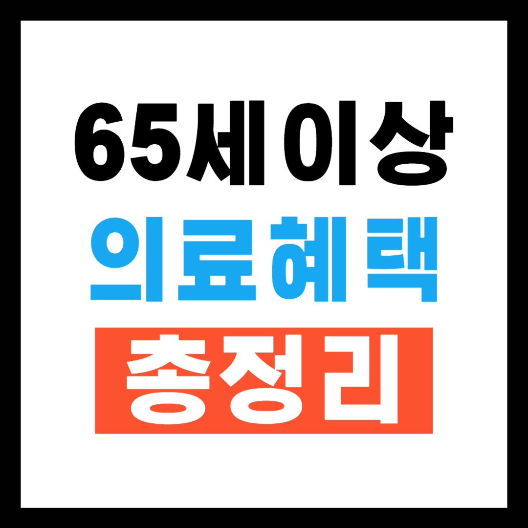 65세이상 노인 의료 혜택