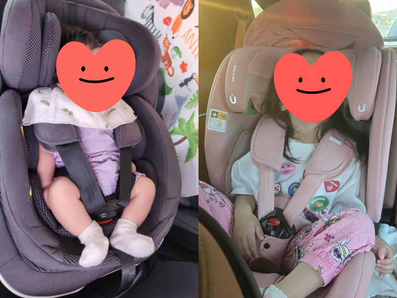 카시트 내돈내산 후기｜비세이프 이지턴B부터 시크 맥스 아이보스2까지