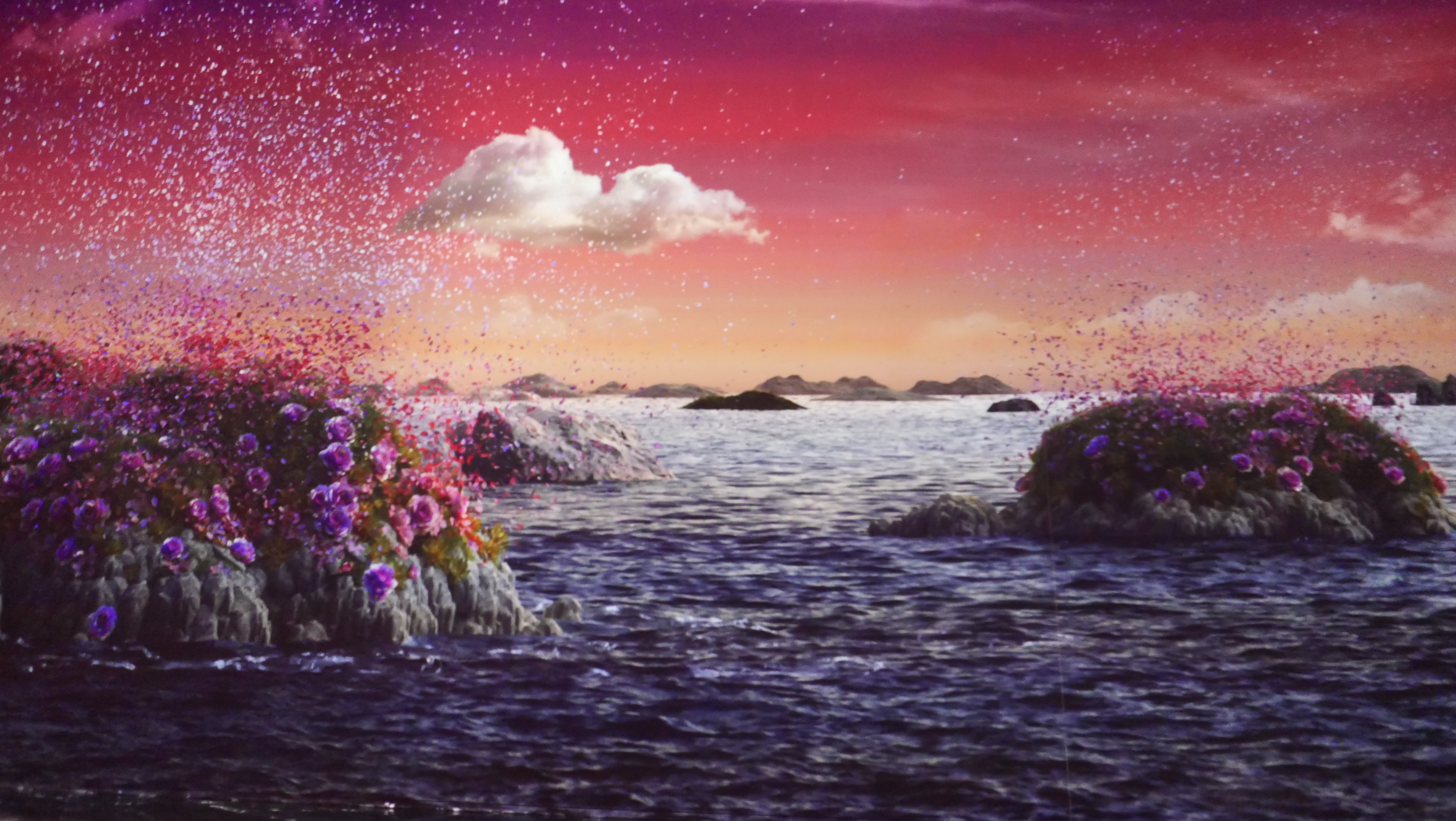 여수 녹테마레 미디어아트