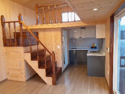 고급농막 내부 사진