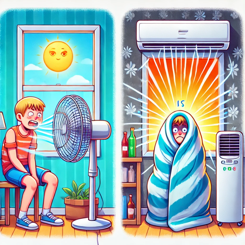 선풍기와 에어콘 습관관리