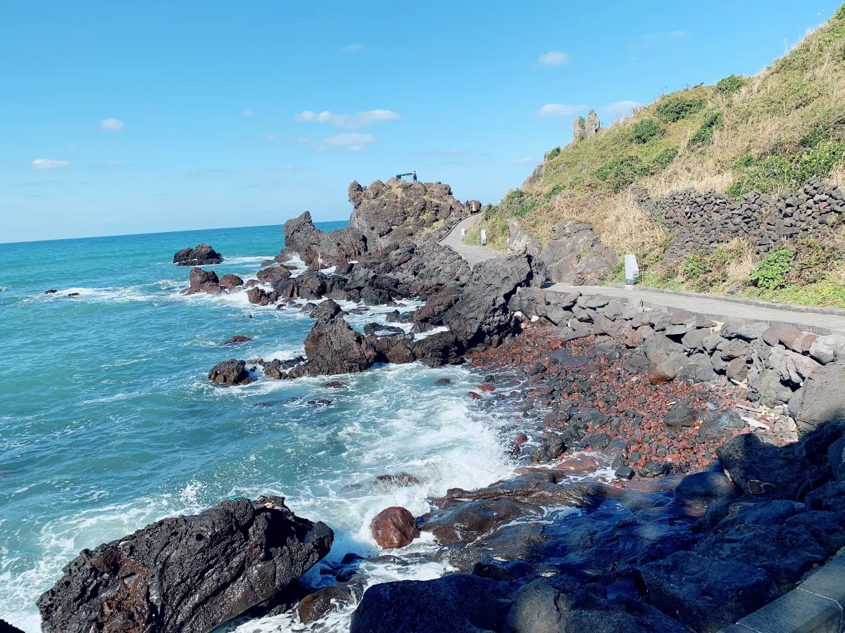 한담해변-산책로
