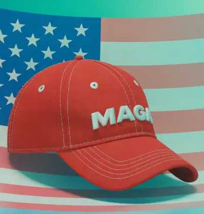 마가 모자 이미지