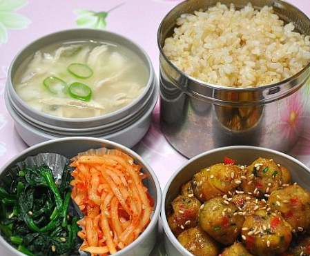 수능 도시락 김밥