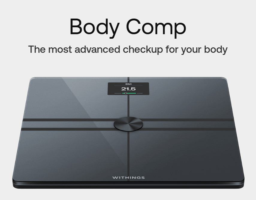 스마트 체중계-Withings Body Comp