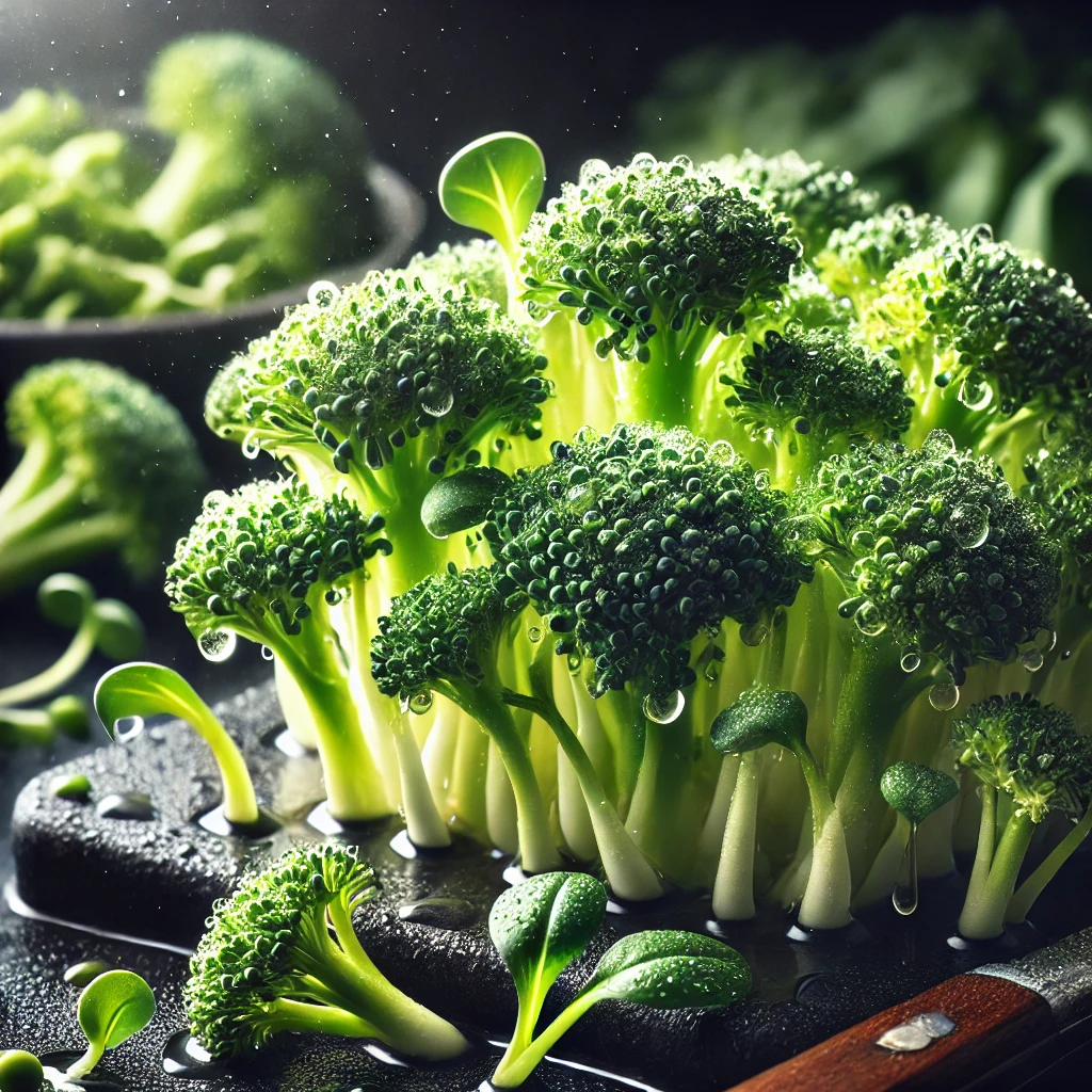 브로콜리 새싹 이미지