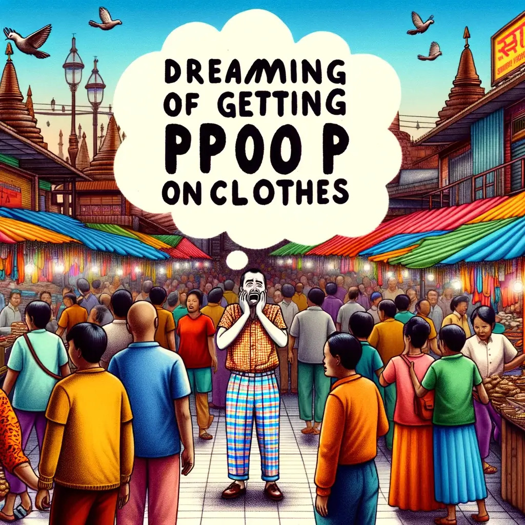 옷에 똥 묻는 꿈 해몽