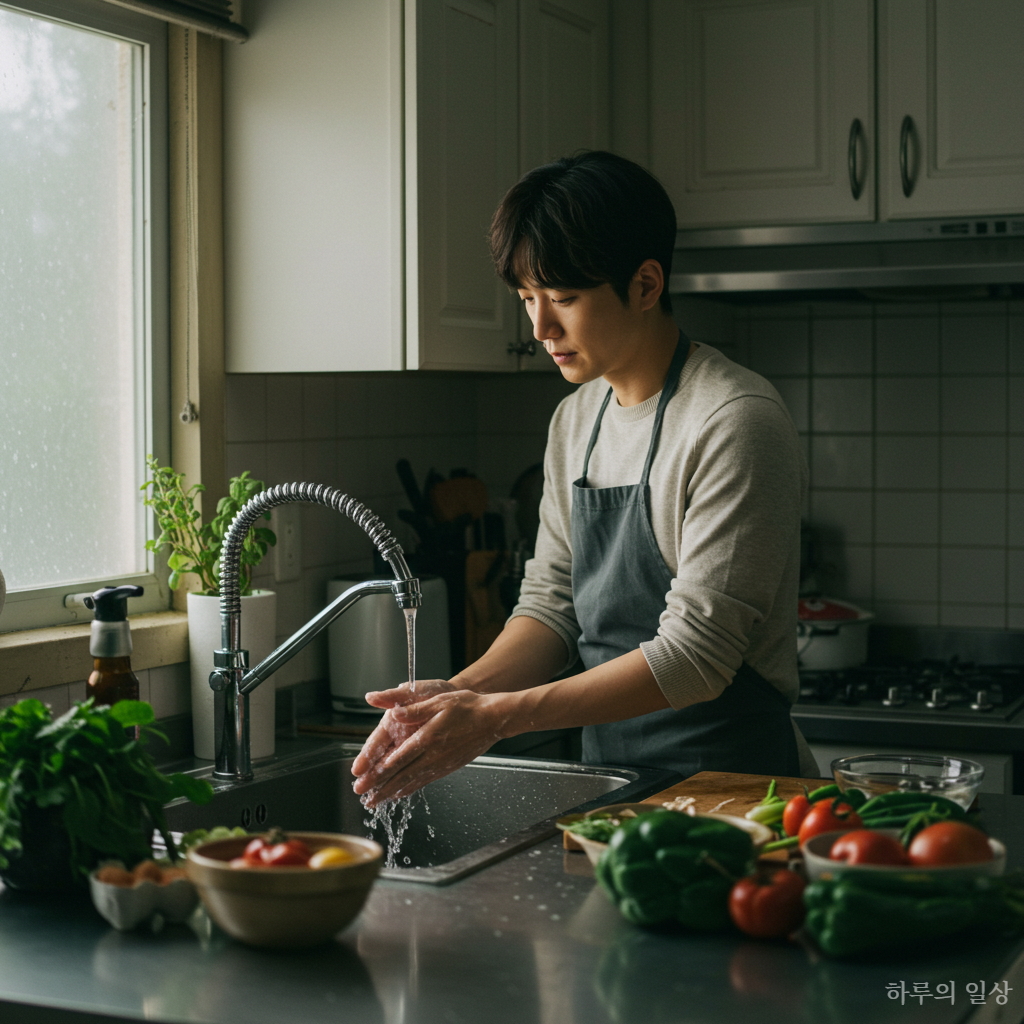 여름철 조리할 땐 위생을 철저히하고, 음식은 완전히 익혀먹는다. 칼이나 도마도 식재료별로 구분하여 사용하는 것이 좋다