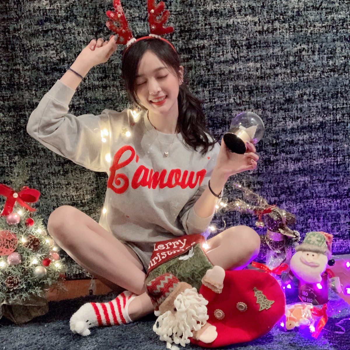 우주소녀 선의 인스타그램 사진 몸매