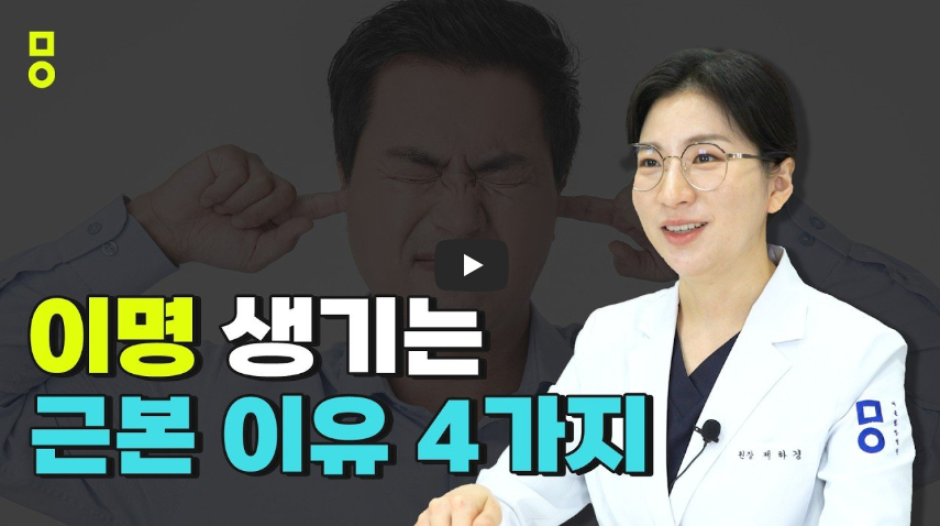 이명 귀에서삐소리 이명원인 이명치료법 귀건강