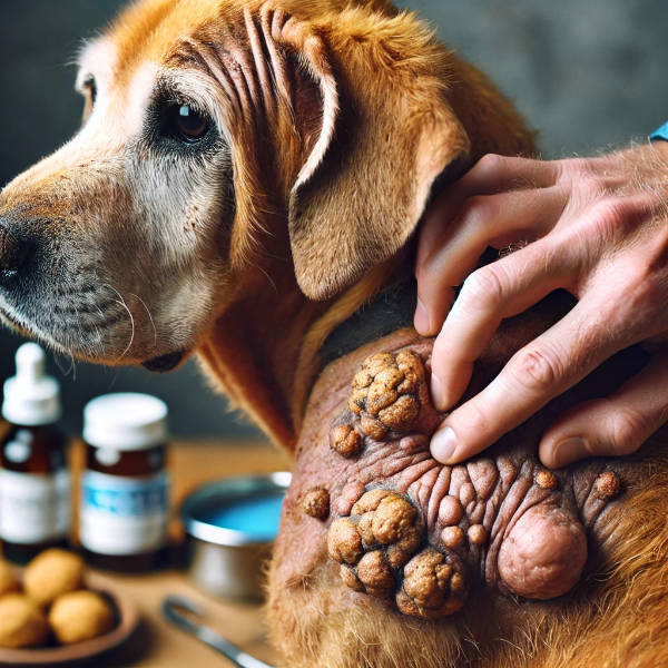 강아지 피부 사마귀와 종양 구분법 ❘ 노령견 피부돌기 진단 기준