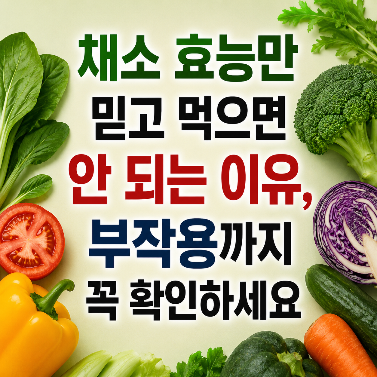 채소 효능
