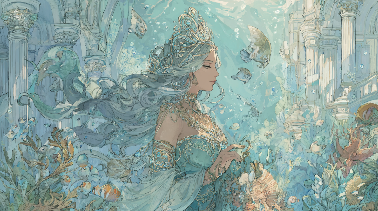 아쿠아마린: 암피트리테의 왕관부터 우아함까지, 조화까지 - 바다의 여왕이 품은 푸른 고귀함의 비밀