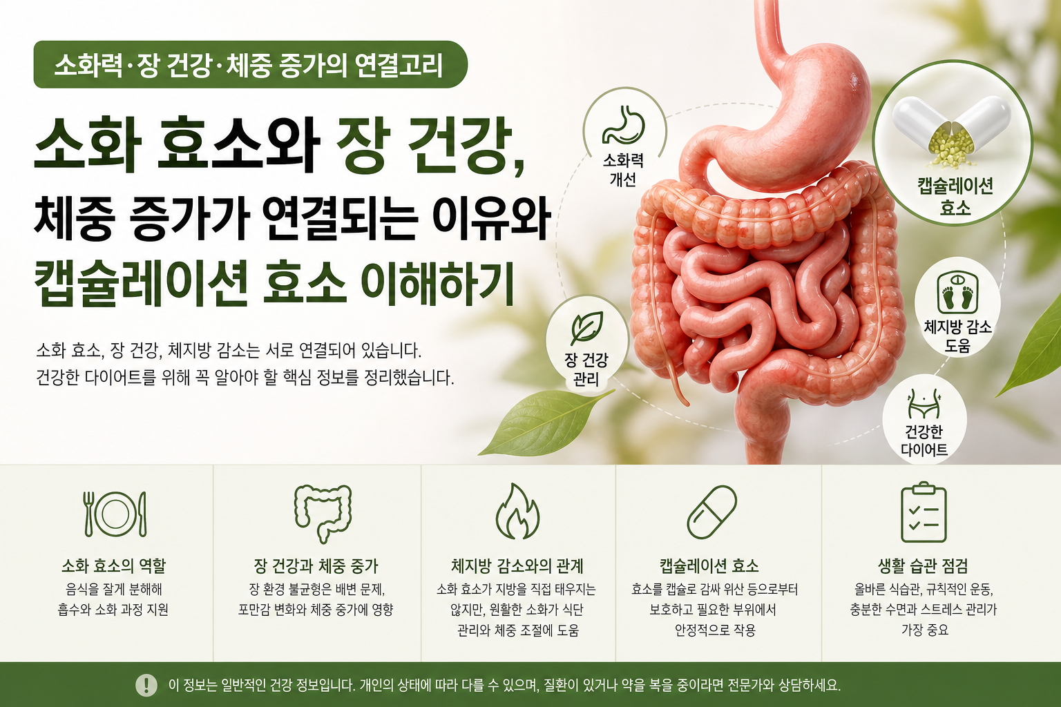 캡술레이션 효소 이해하기