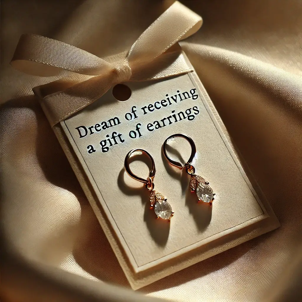 귀걸이선물 받는 꿈 해몽