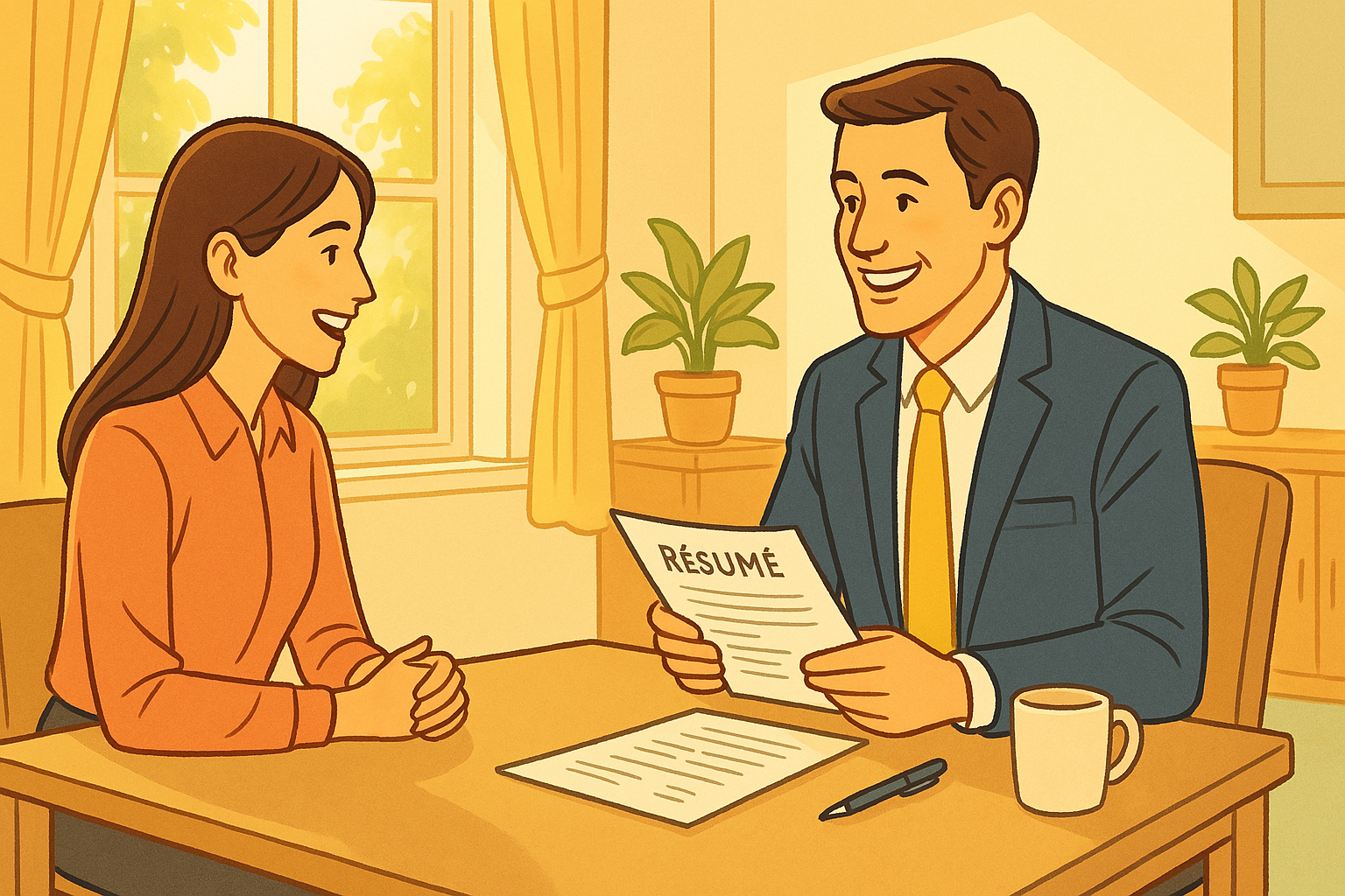 신입사원 면접을 마치고...