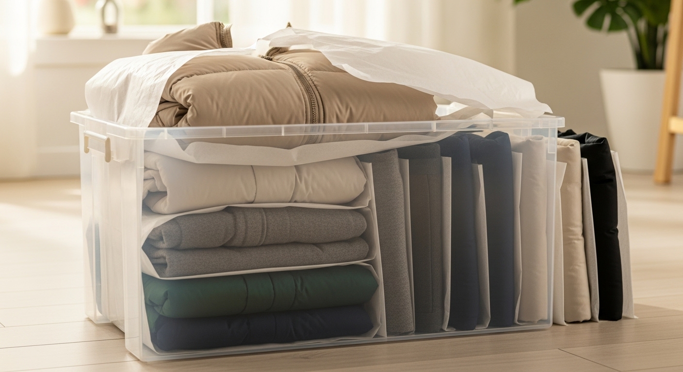 겨울옷보관문제