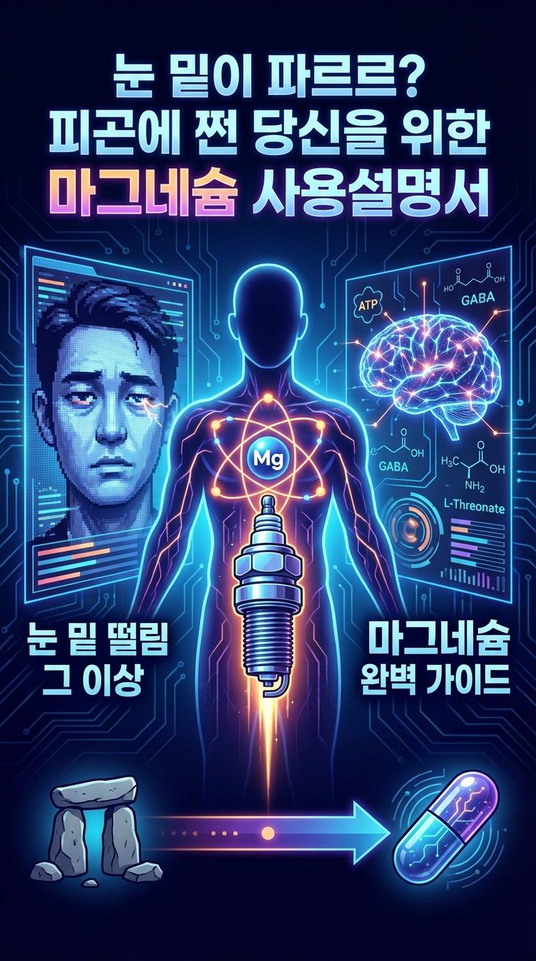 몸의 신호를 알아차리고 마그네슘을 섭취하는 지혜