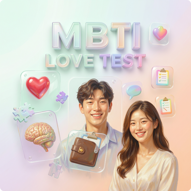 MBTI 연애 궁합 무료 테스트 이미지