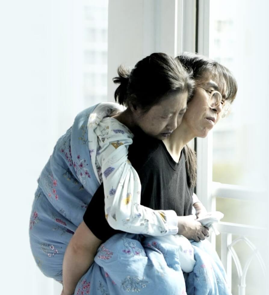 엄마 내가 아파서 미안해..