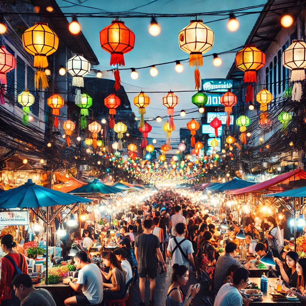 대만 야시장거리