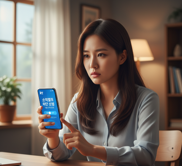 핸드폰을-보고-있는-여성