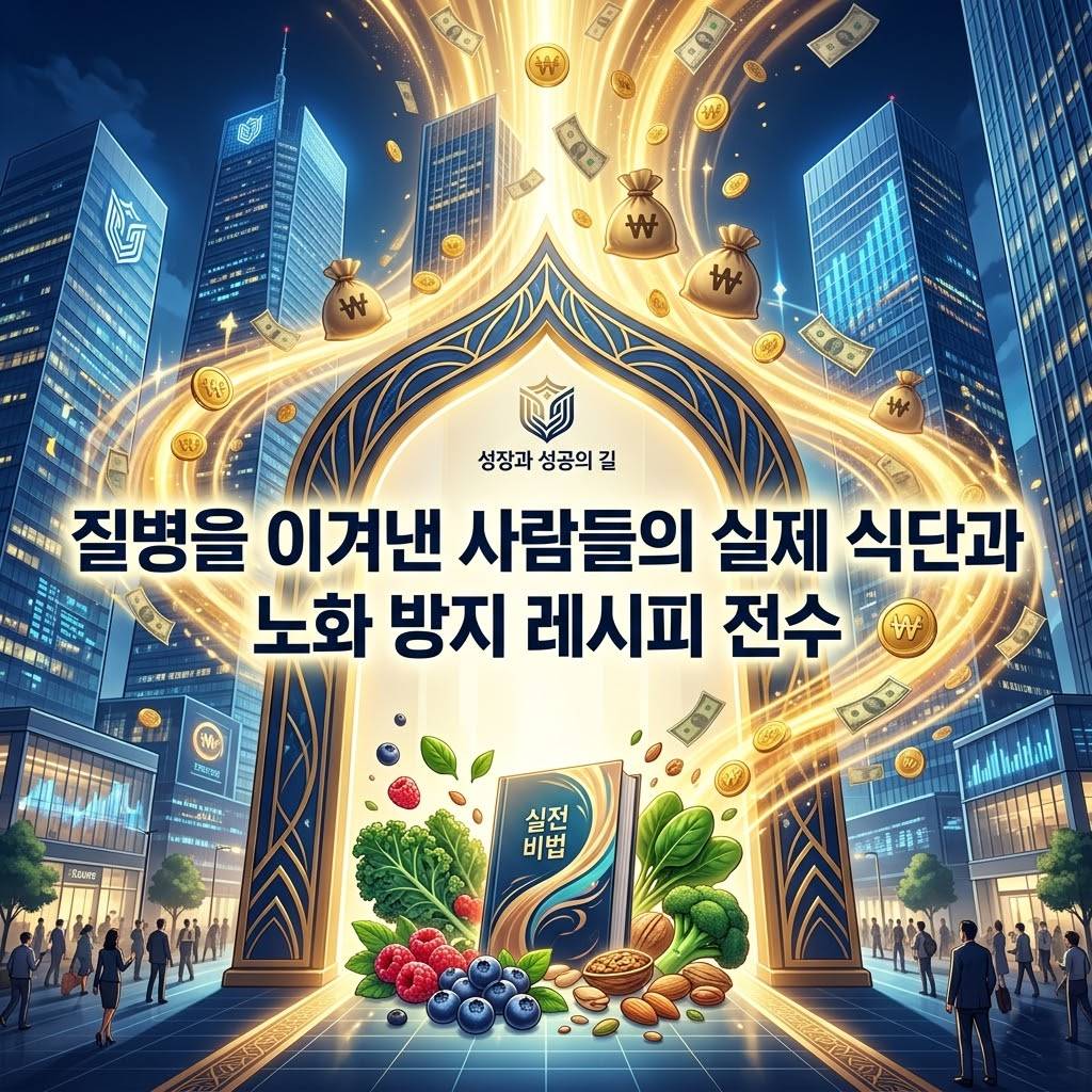 질병을 이겨낸 사람들의 실제 식단과 노화 방지 레시피 전수