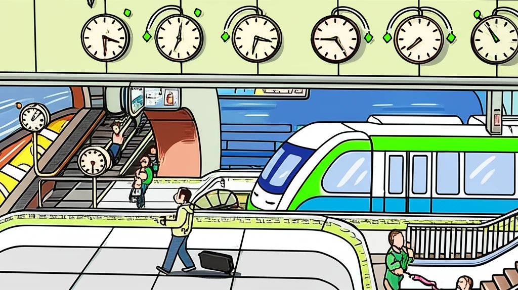 대방역 급행 열차 시간표와 환승 동선..