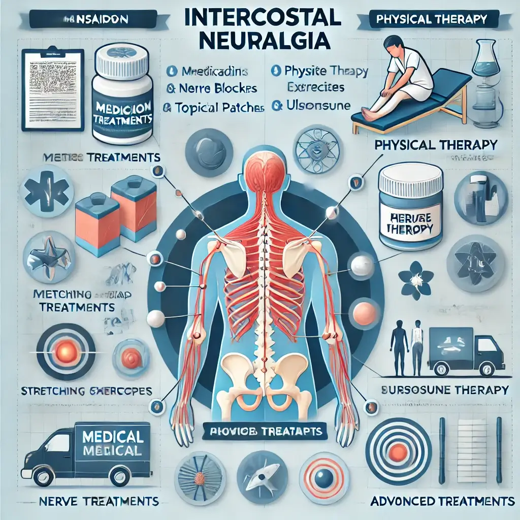 늑간신경통의 주요 증상