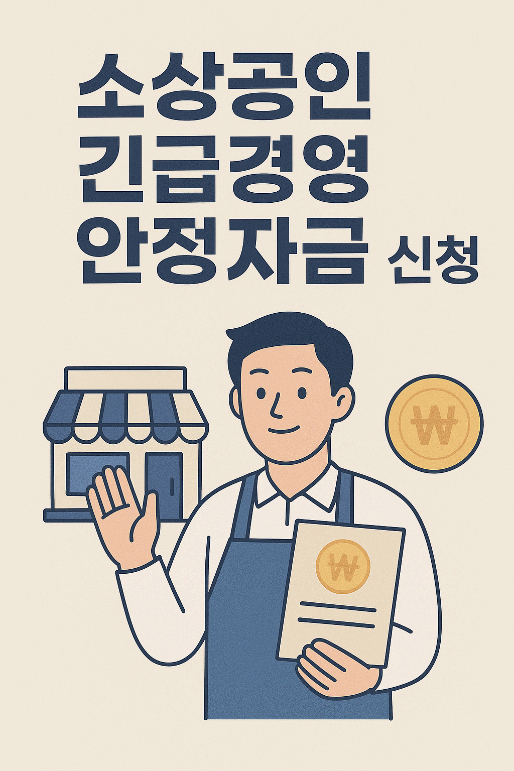 소상공인 긴급경영 안정자금 신청 관련 이미지